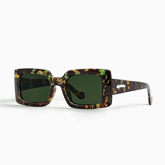 NWT Szade Jaded Green Moss Sunglasses